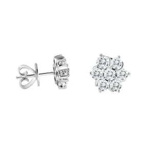 14KW 14DRD1.0CT  Diamond Earrings  (102DE1486-100)