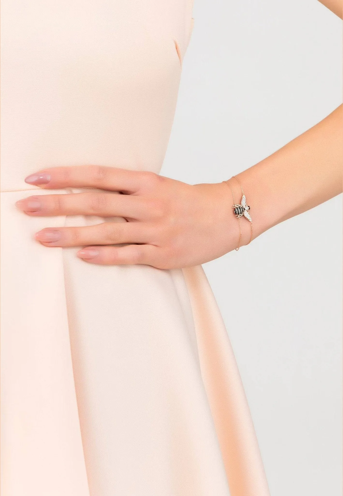 Honey Bee Bracelet Rosegold