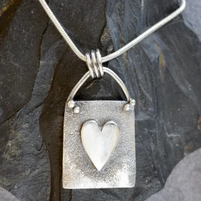 SH01P Silver Heart Pendant