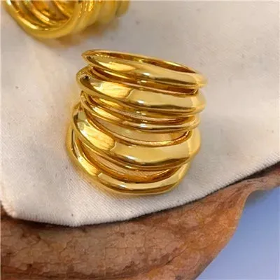 TEEK - Square Stone Crystal Ring