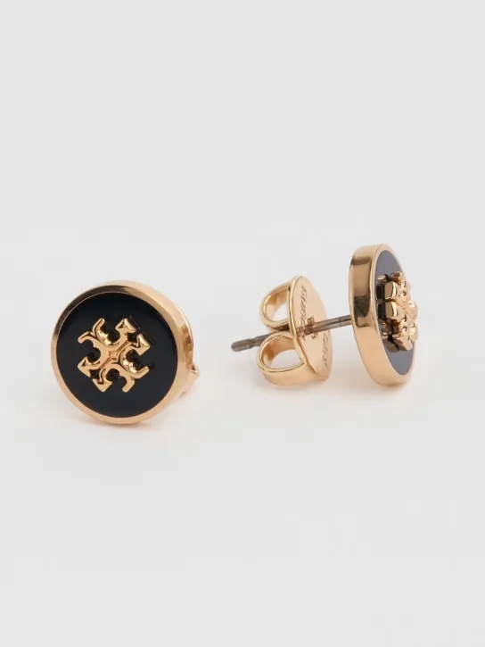 Tory Burch   Kira enamel stud earrings 