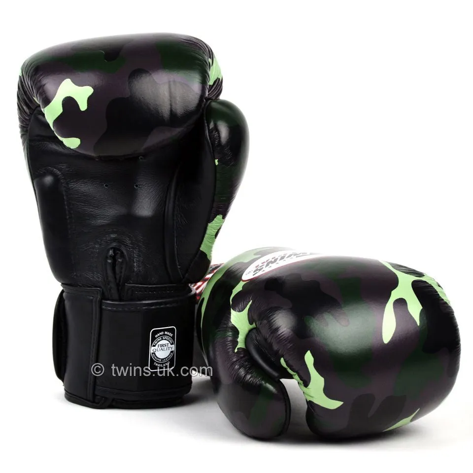 Twins Special FBGV-JG Boxing Gloves Jungle Camo