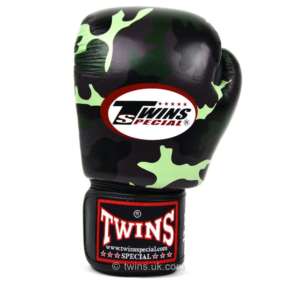 Twins Special FBGV-JG Boxing Gloves Jungle Camo