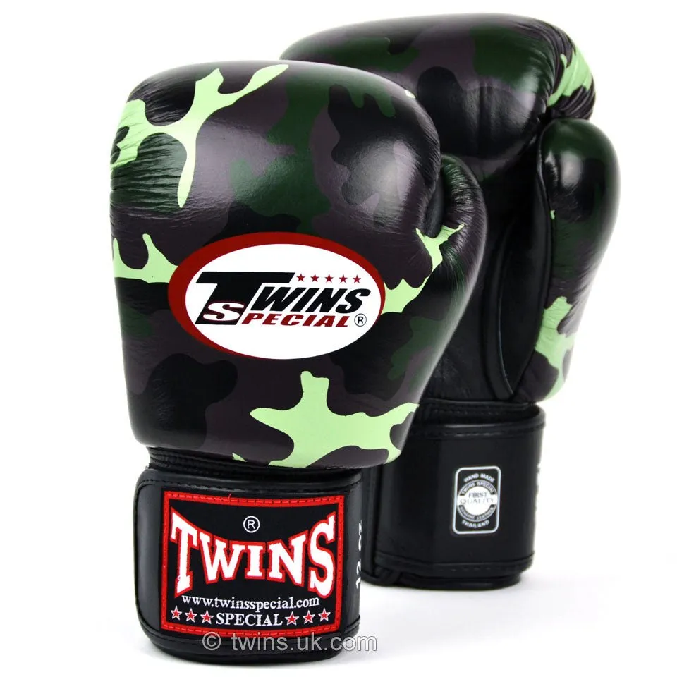 Twins Special FBGV-JG Boxing Gloves Jungle Camo